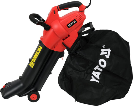 Aspiratore e Soffiatore Elettrico 3000W con Triturazione Foglie | Yato