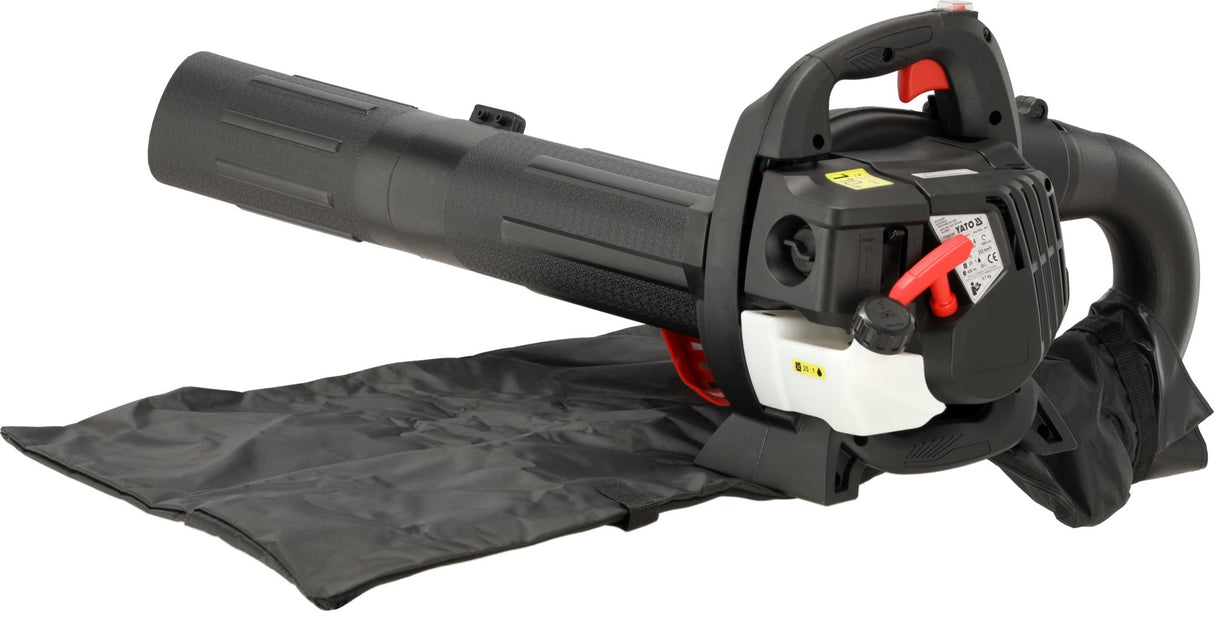 Aspirapolvere/Soffiatore a Scoppio 25,4 cm³ – Con Trituratore e Sacco da 35 L