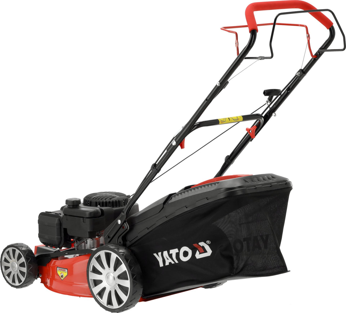 Tagliaerba a Scoppio Yato 139cc 3,5Cv 46cm Trazione 4in1 Con Serbatoio Da 62L