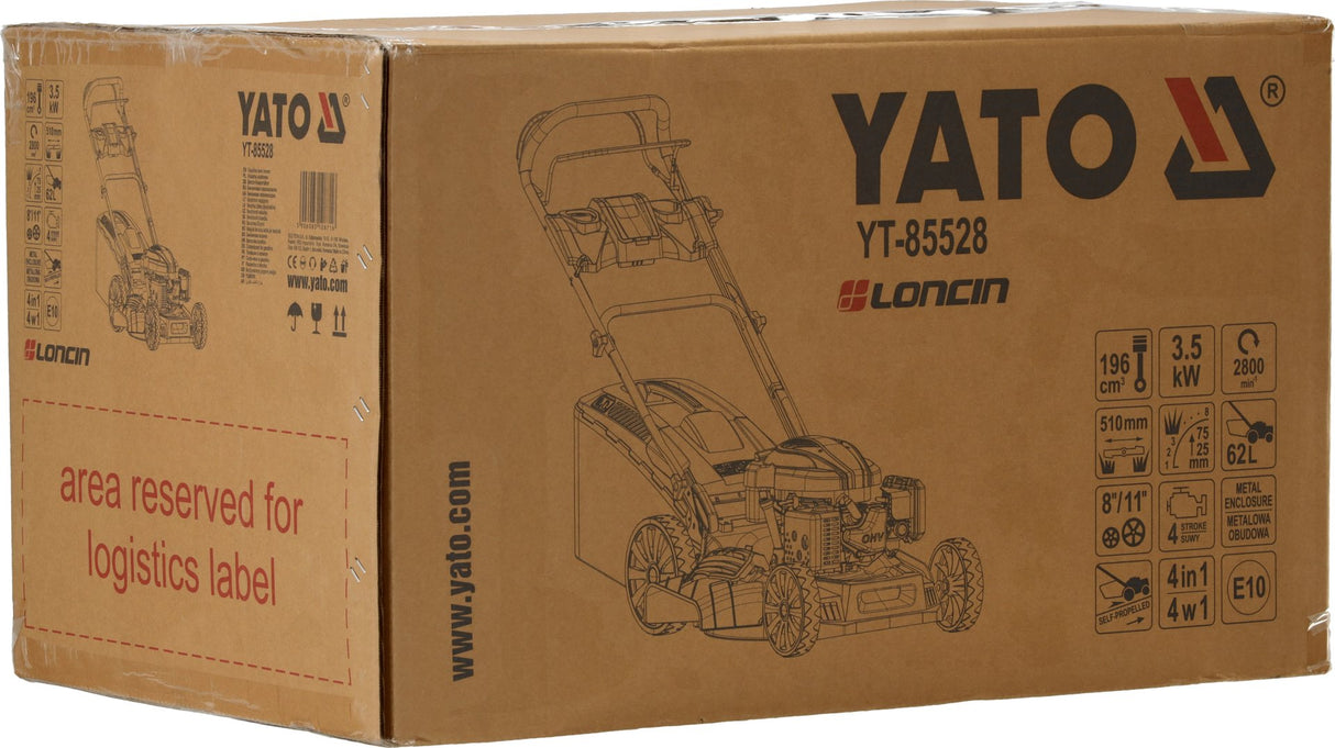 Tosaerba Semovente a Benzina 51 cm – Motore Loncin 196 cm³