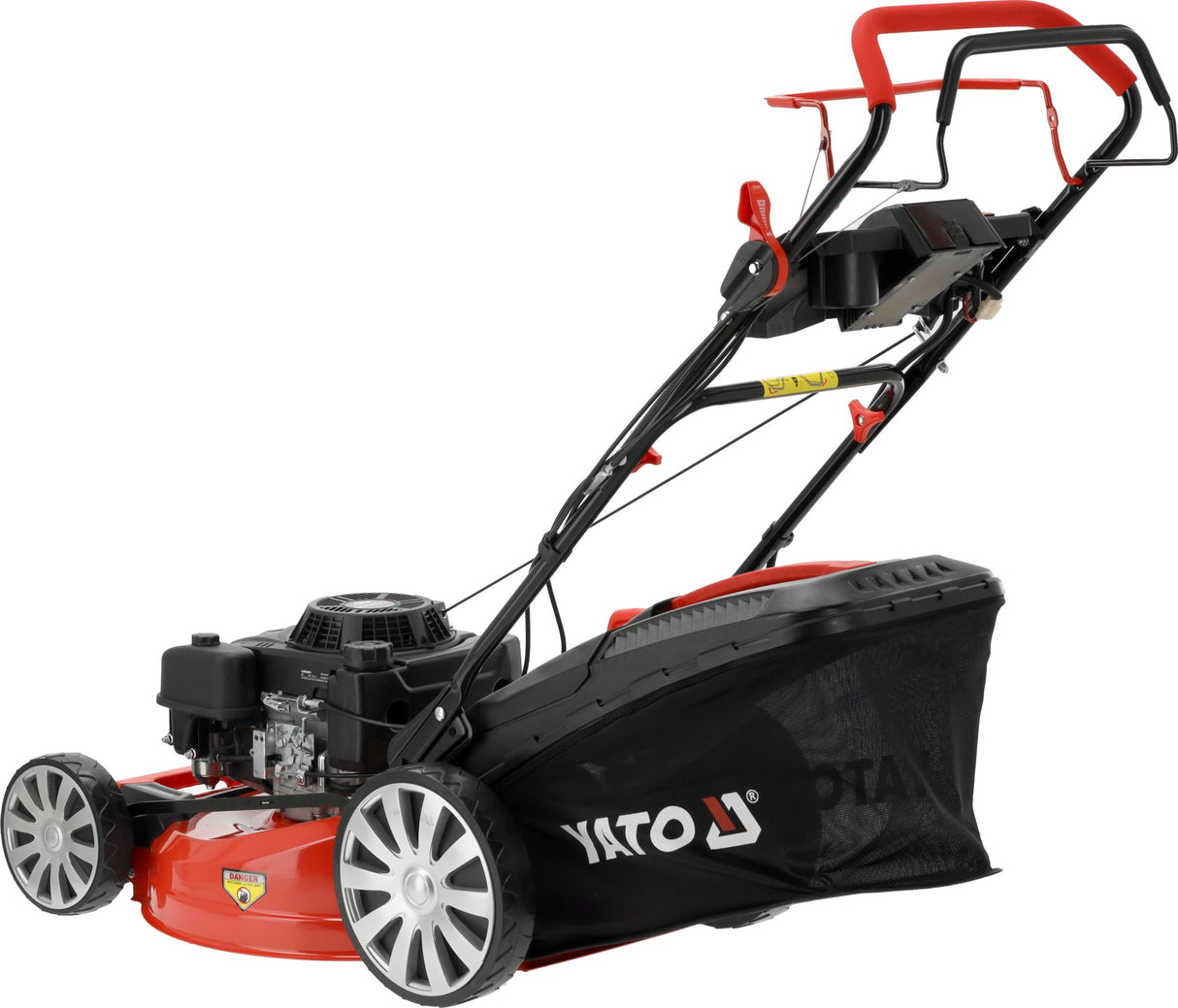 Tosaerba Semovente a Benzina 53 cm Con Avviamento Elettrico Motore Loncin 224 cm³