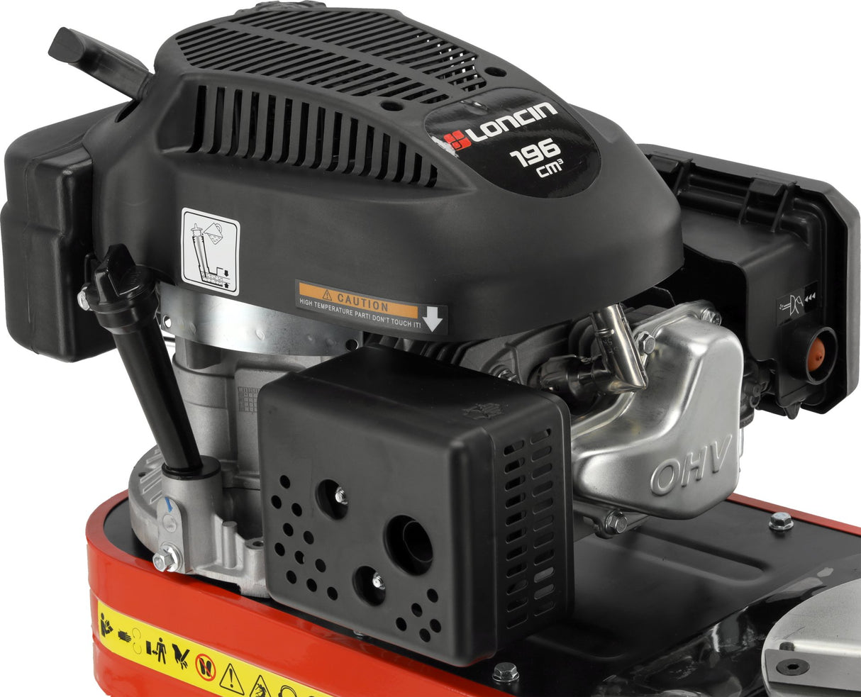 Trituratore a Benzina per Rami fino a 45 mm Motore Loncin 196cc