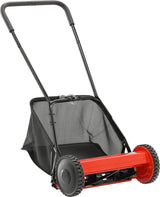 Falciatrice Manuale a Cilindro 40 cm 5 Lame con Cestello