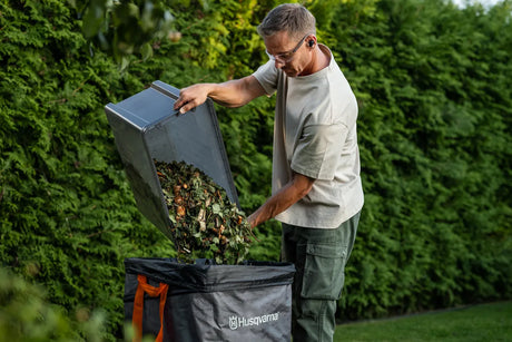 Biotrituratore a batteria Husqvarna GS 340is ripiegabile