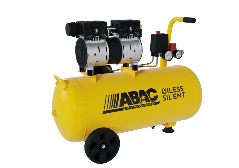 Compressore Silenziato ABAC XT SIL Montecarlo 50L Senza Olio 59dB