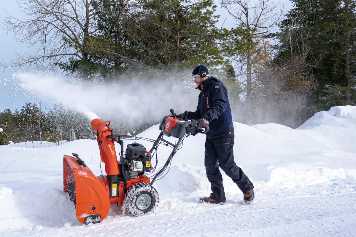 Spazzaneve Husqvarna ST 227 - Impugnature Riscaldate