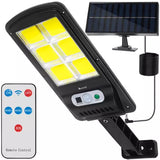 Lampada solare a 120 LED con pannello esterno Izoxis