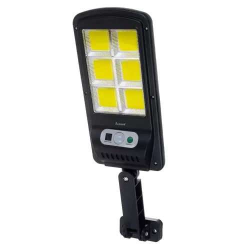 Lampada solare a 120 LED con pannello esterno Izoxis