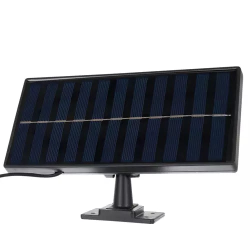 Lampada solare a 120 LED con pannello esterno Izoxis