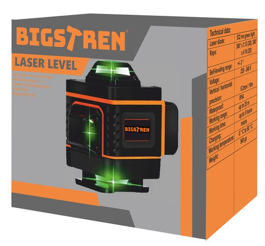 Livella laser a 360 gradi a 16 linee