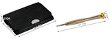 Set cacciaviti di precisione 25 in 1 – acciaio CrV, custodia in ecopelle con chiusura magnetica