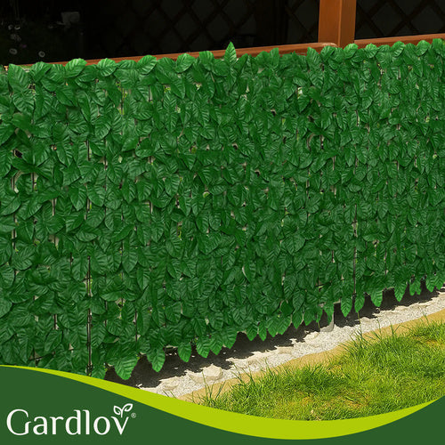 Siepe artificiale da balcone e giardino 3×1 m – 6 pannelli in PP anti-UV