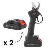 Forbice Elettrica Potatura Garden Line 21V 25mm Brushless 2 Batterie 600W
