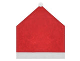 Set Coprisedia Natalizi Cappello di Babbo Natale 6 Pezzi + Tovaglia 172×130 cm