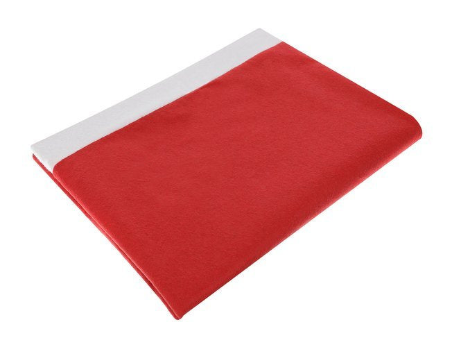 Set Coprisedia Natalizi Cappello di Babbo Natale 6 Pezzi + Tovaglia 172×130 cm