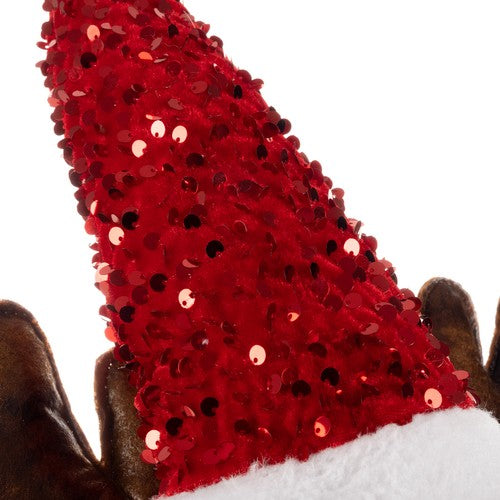 Renna natalizia con zampe telescopiche da 62-95 cm, decorazione natalizia novita’ 2023