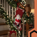 Set 4 Calzini Natalizi da Camino