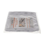 Tovaglia natalizia bianca e argento con fiocchi di neve 260x140cm e 180x140cm