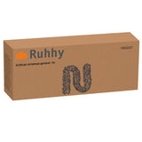 Ghirlanda per Albero di Natale 1m Ruhhy – Decorazione Natalizia con Pigne e Palline Rosse, Flessibile e Realistica