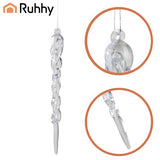 Set da 12 Ghiaccioli per Albero di Natale Ruhhy