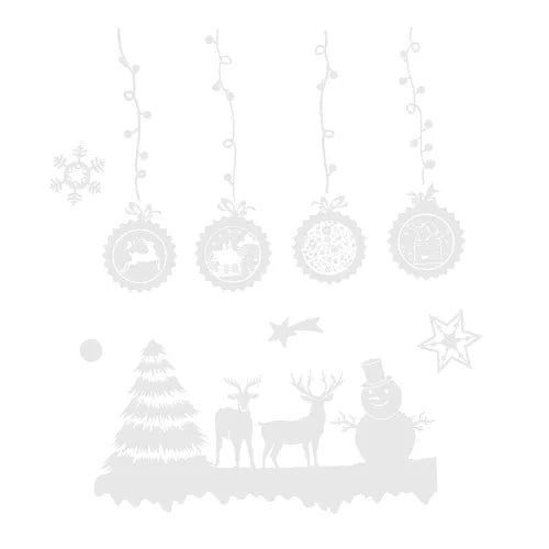 Adesivi Natalizi per Finestre