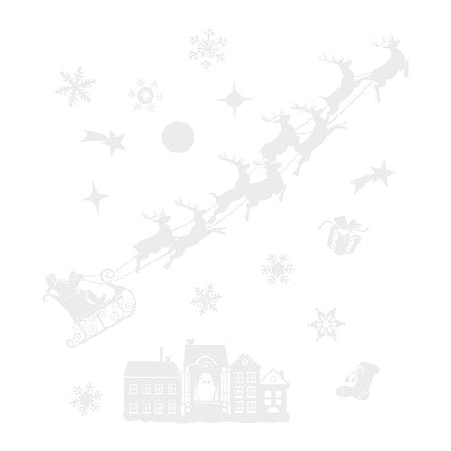 Adesivi Natalizi per Finestre