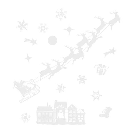 Adesivi Natalizi per Finestre