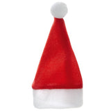 Portaposate Cappello di Babbo Natale Ruhhy Set da 12 Pezzi Rosso e Bianco