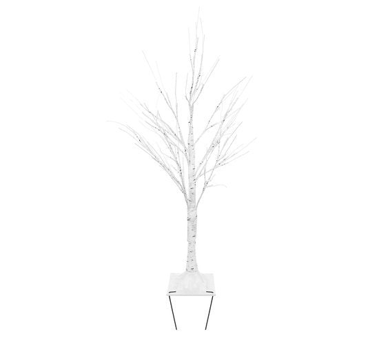 Albero di betulla 180 cm di natale decorativo – illuminato con Lampade LED 31V