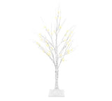 Albero di betulla 180 cm di natale decorativo – illuminato con Lampade LED 31V