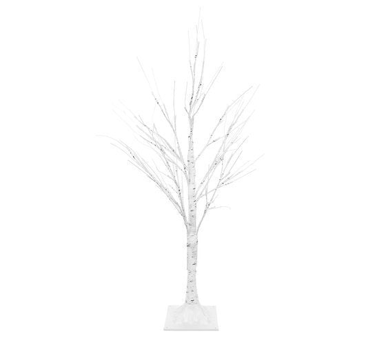 Albero di betulla 180 cm di natale decorativo – illuminato con Lampade LED 31V