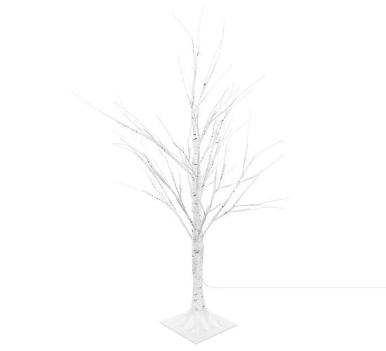 Albero di betulla 180 cm di natale decorativo – illuminato con Lampade LED 31V