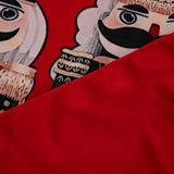 Federa Natalizia Decorativa 45 × 45 cm – Motivo Schiaccianoci