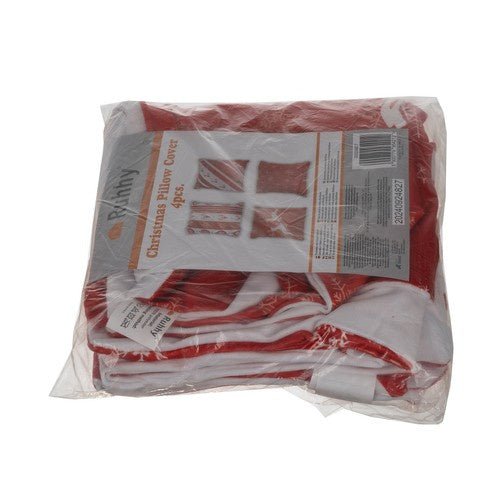 Set di 4 Federe Natalizie 40×40 cm Premium