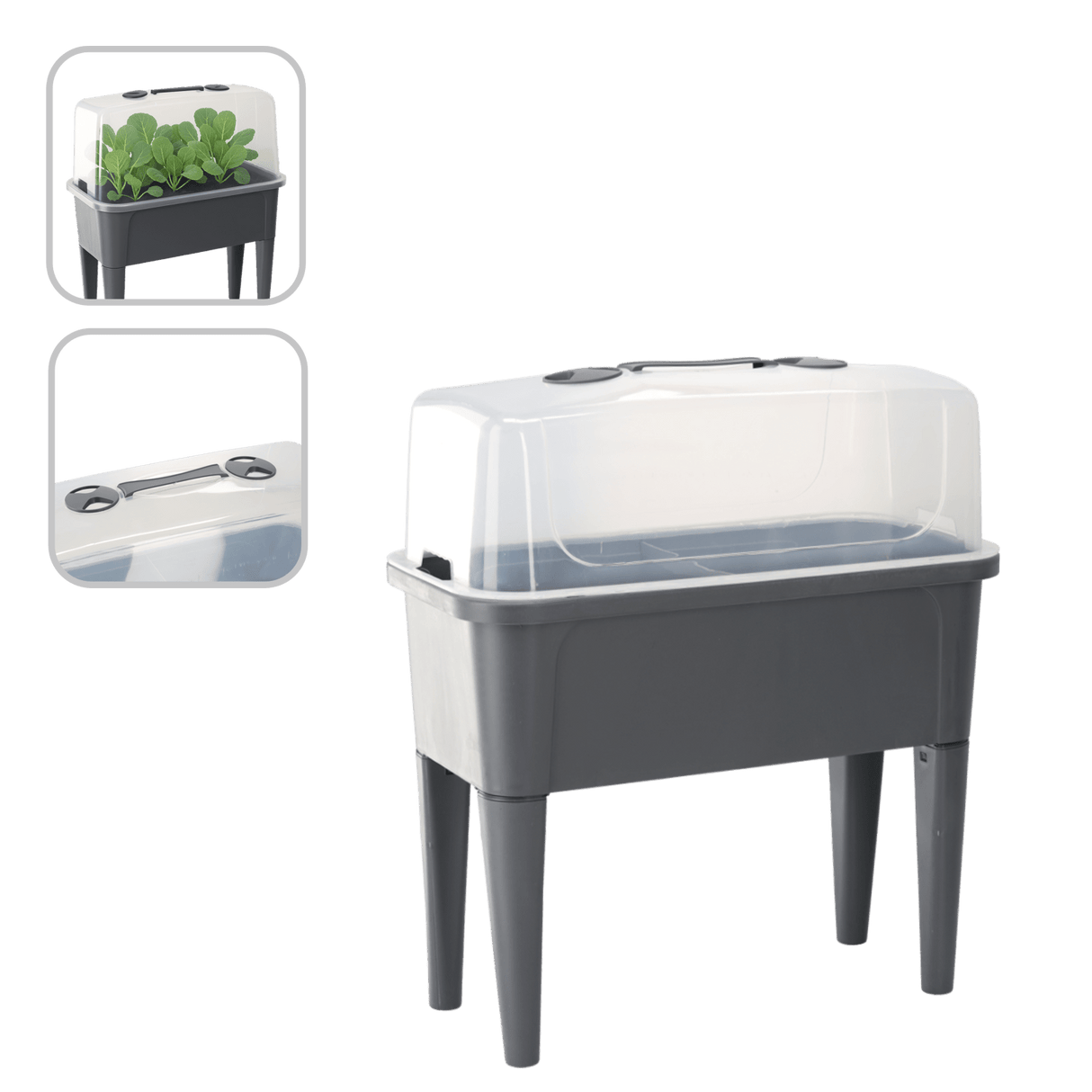 Mini Serra con Coperchio 76x38x83 cm – Mini Serra da Coltivazione