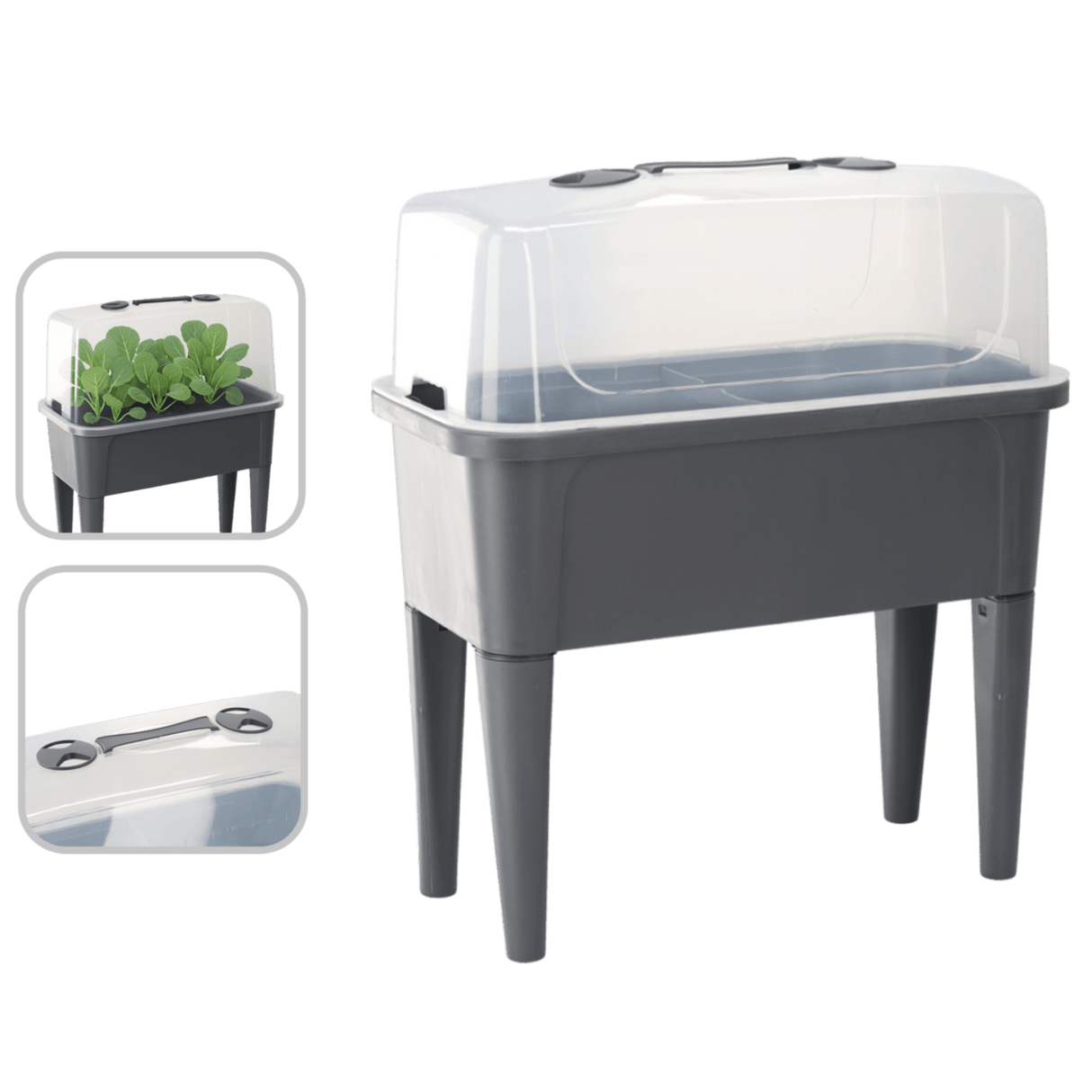 Mini Serra con Coperchio 76x38x83 cm – Mini Serra da Coltivazione