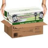 Lampade solari da giardino Gardlov 6 pezzi con picchetto luce LED