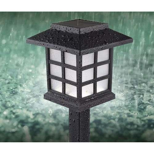 Lampade solari da giardino Gardlov 6 pezzi con picchetto luce LED