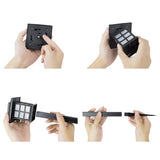 Lampade solari da giardino Gardlov 6 pezzi con picchetto luce LED