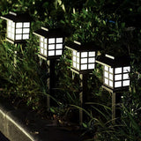 Lampade solari da giardino Gardlov 6 pezzi con picchetto luce LED