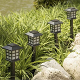 Lampade solari da giardino Gardlov 6 pezzi con picchetto luce LED