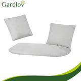 Altalena Doppia da Giardino con Cuscino Grigio o Crema – Relax Outdoor Comfort