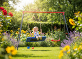 Altalena da Giardino Doppia Garden Line Nido di Cicogna 290cm 2 Bambini
