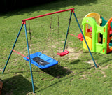 Altalena da Giardino Doppia Garden Line Nido di Cicogna 290cm 2 Bambini