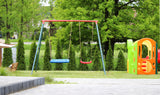 Altalena da Giardino Doppia Garden Line Nido di Cicogna 290cm 2 Bambini