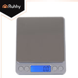 Bilancia da cucina digitale Ruhhy Precisione 0,1g fino a 2 kg ciotole comprese
