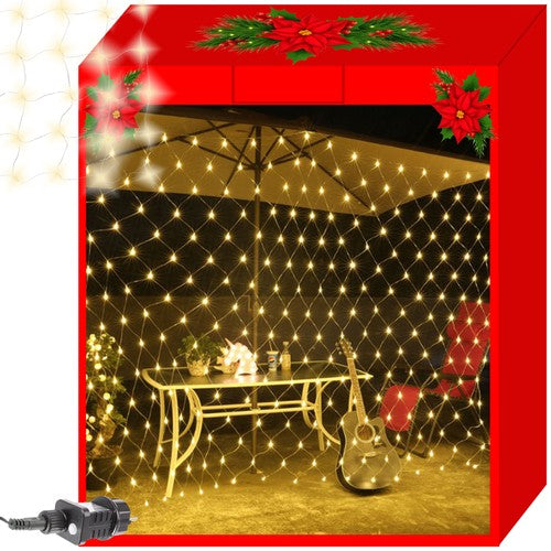 Tenda luminosa 160LED - bianco caldo 31V