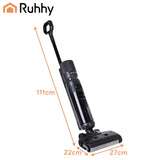 Aspirapolvere Lavapavimenti Ruhhy Lixo 200W Senza Fili a Batteria