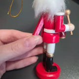 Set di 5 S Schiaccinaoci in Legno 2 in 1 con Bocca Apribile, Appese o da Tavolo