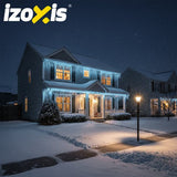 Luci di Natale IZOXIS 300 LED – 15 m, Bianco Freddo, IP44, 8 Modalità + Flash – Per Esterni e Interni